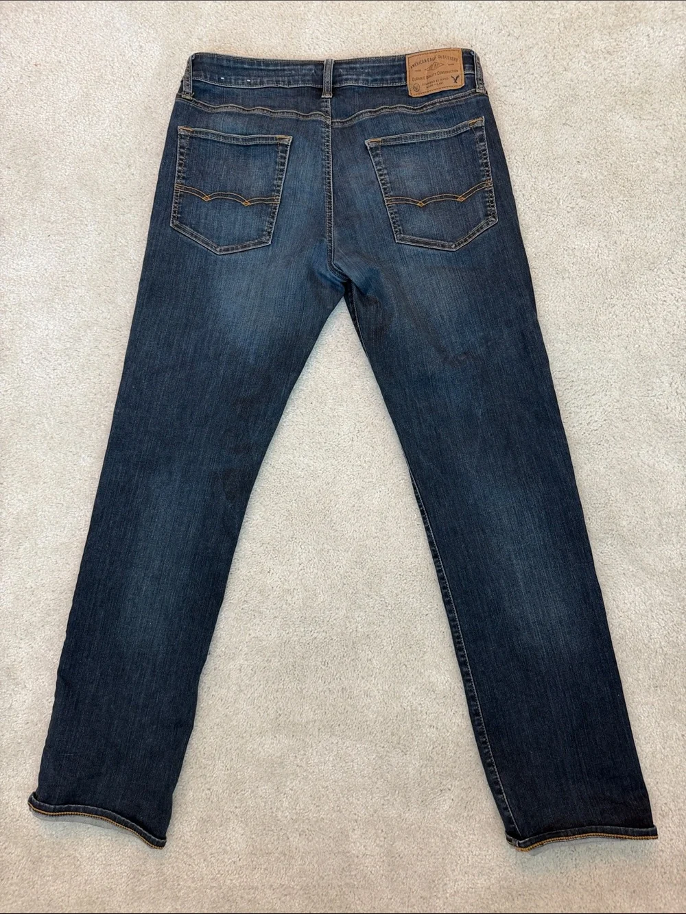 American Eagle Outfitters Men's Dark Indigo Slim Jeans